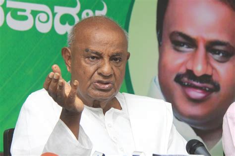 Deve Gowda says no tie up with BJP in 2024 LS polls - Congress, Deve ...