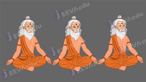 Animated Rishi Muni Character 01 (Meditation, Action & Reaction) – Jeevaedu