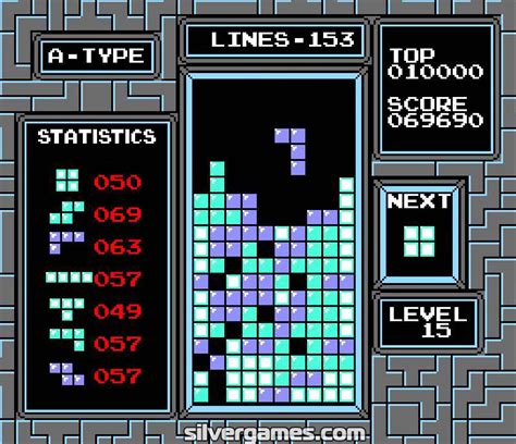 Tetris Clássico - Jogue Online em SilverGames 🕹️