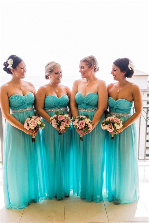 Wedding Bridesmaids Turquoise Tiffany Blue - www alexnshawncaple com ...