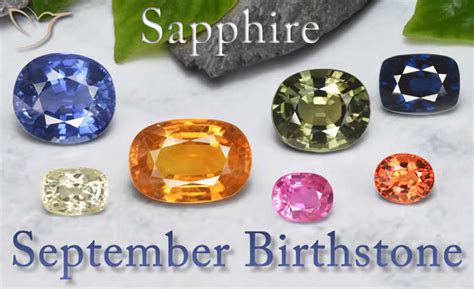 September Birthstone: Sapphire comes in almost every color