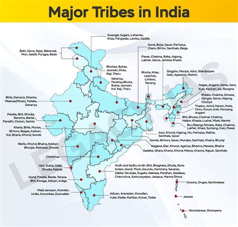 Tribals In India Map - Wanda Joscelin