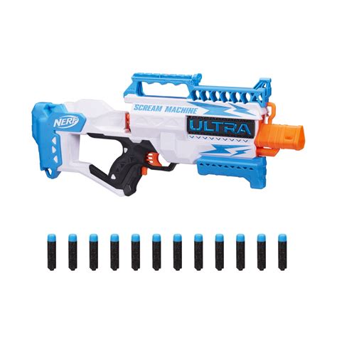 Buy Nerf Ultra Scream Machine Motorized Blaster, 12 Nerf Darts, Walmart ...