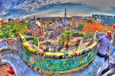 Parc Güell Fotos, Lugares Para Visitar, Mosaicos, Barcelona España ...