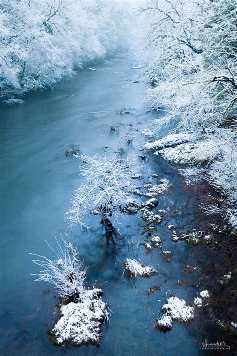 North Fork Willamette River in Winter's Light - Oregon Photography