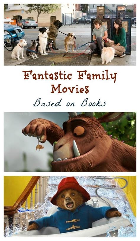 Good Family Movies Based on Books | Family movies, Kids novels, Family ...