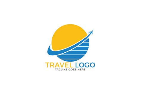 Travel agency logo design