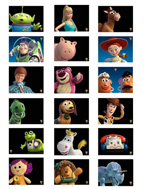 toy story characters names