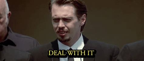 Steve Buscemi Deal With It GIF - Find & Share on GIPHY