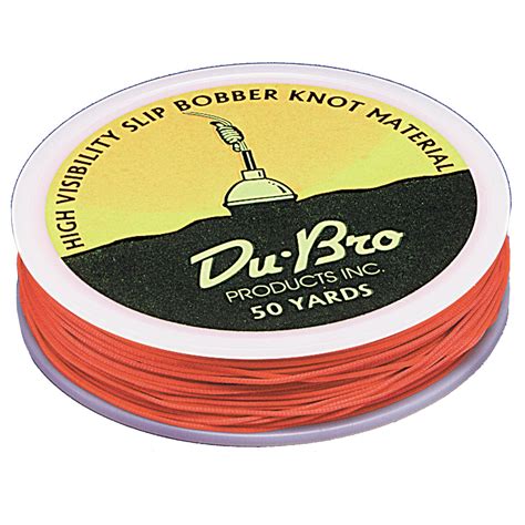 Buy DU-BRO Fishing Replacement Slip Bobber Knot Line, Orange Online at ...