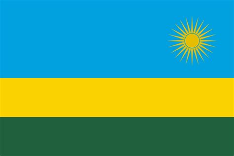 NATIONAL FLAG OF RWANDA | The Flagman