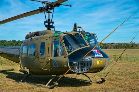 US Army Huey UH1 Helicopter Photograph by Timothy Wildey - Pixels