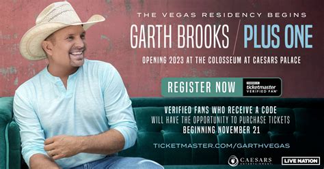 Garth Brooks Announces New Las Vegas Residency Garth Brooks/Plus One At ...