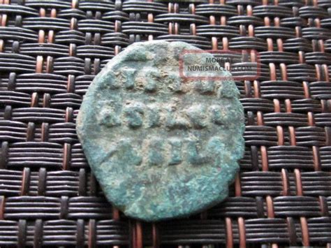 Byzantine Empire - Byzantine Bronze Coin Ae Follis Unknown Ancient ...