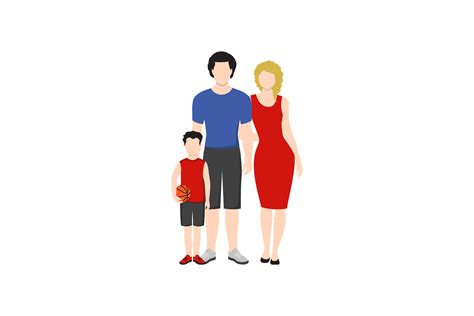 Flat Vector Illustration Parent Graphic by faykproject · Creative Fabrica