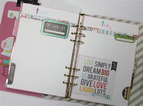 planner pages | Today is the Best Day — me & my BIG ideas