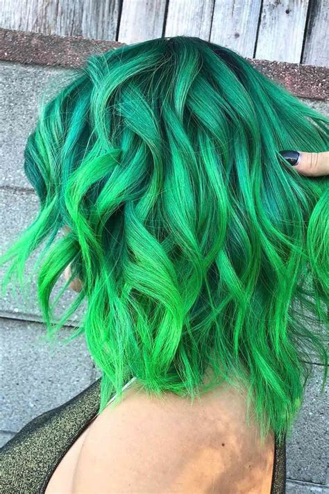 30 Sexy Green Hair Ideas To Try - Love Hairstyles