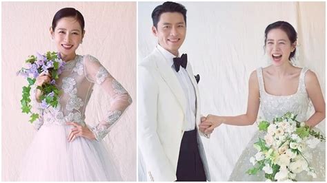 All you need to know about Son Ye-jin's three wedding gowns for tying ...