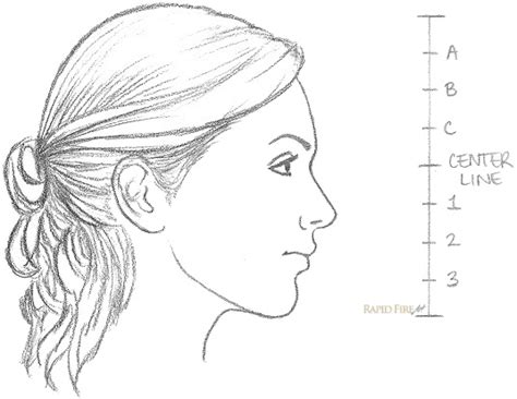 Side View Face Drawing Step By Step How to draw a face