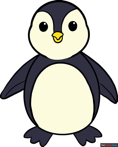 Penguin Drawings For Kids