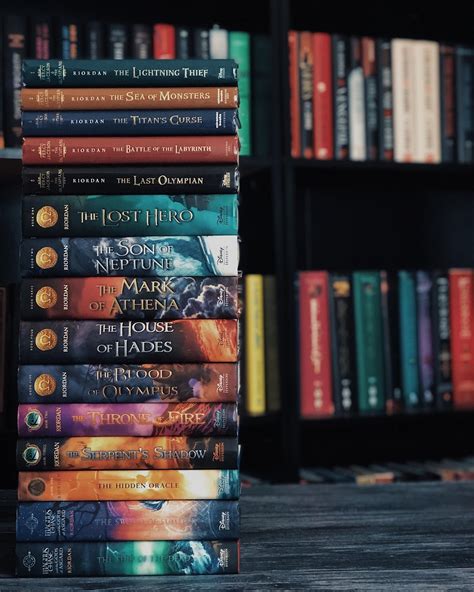 𝙦𝙤𝙩𝙙 | have you read any of Rick Riordan books? If so which series is ...