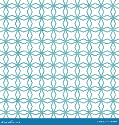 Teal and White Lines Abstract Geometric Seamless Textured Pattern ...