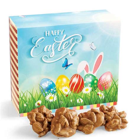 Easter Large Praline Gift Box of 24 by Savannah's Candy Kitchen - Goldbelly