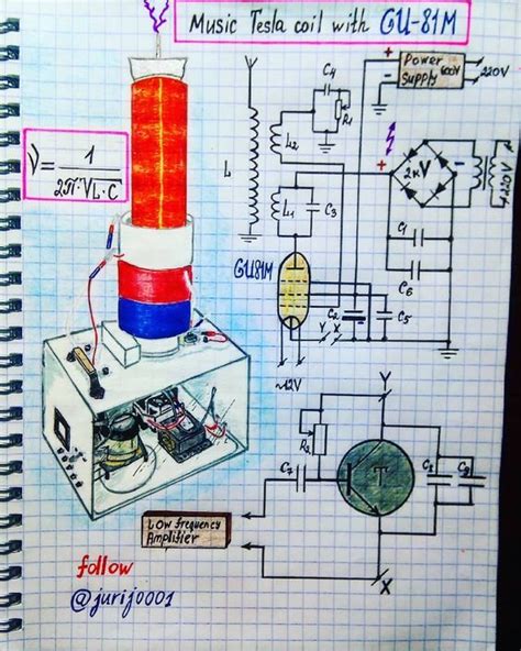 Vacuum Tube Tesla Coil - How Does a Tesla Coil Work | Tesla coil, Tesla ...