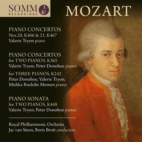 Mozart Piano Concertos for One, Two and Three Pianos | SOMM Recordings