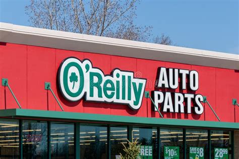 O`Reilly Auto Parts Retail Store Exterior and Trademark Logo Editorial ...