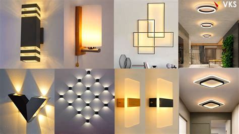 Modern LED Wall Lights Home Decor | Types LED Ceiling Lights | Living ...