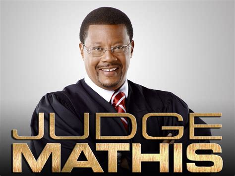 Judge Greg Mathis (1960) | Tv talk show, Tv judges, Mathis