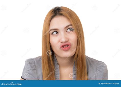 Pucker up. stock photo. Image of kiss, female, lips, facial - 43144040