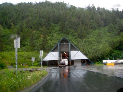 Anton Anderson Memorial Tunnel in Whittier, Alaska (with map, video ...