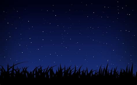 HD wallpaper: abstract night stars grass simple Space Stars HD Art ...