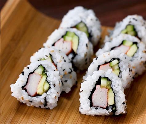 Easy California sushi roll !! | PadCook.com