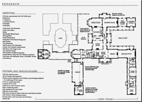 Elegant Floor Plans for the Spaghetti House