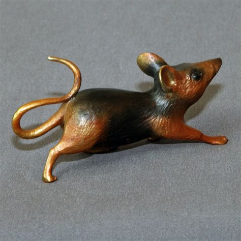 Bronze Mouse Figurine Statue Sculpture Mice Art Limited Edition Signed ...