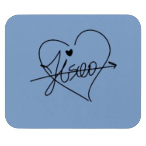 Blackpinks JISOO SIGNATURE AUTOGRAPH Mouse Pads sold by AmandaAmelindaa ...