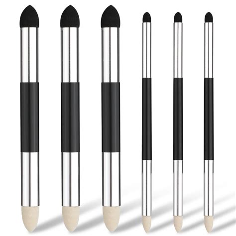 Buy 6pcs Artist Blending Sponge Pen, 2 Sizes Double-Headed Pastel ...