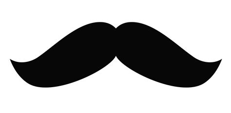 Black and white Brand - Mustache png download - 2000*979 - Free ...