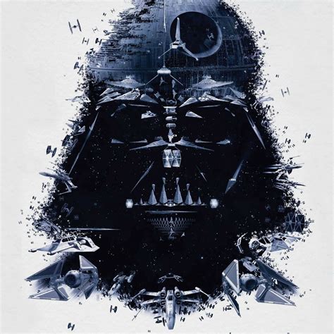 Darth Vader Portrait Art iPad Air Wallpapers Free Download