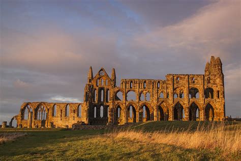 Whitby Abbey Sunset Photograph by Dave Evans | Fine Art America