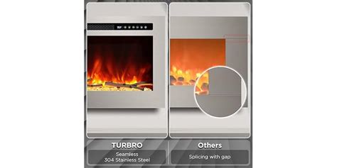 TURBRO Smart In Flames Electric Fireplace