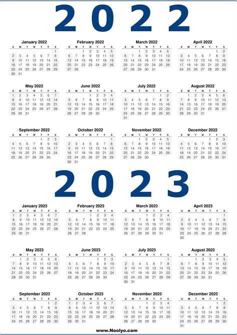 Cal Poly 2022-2023 Calendar - Printable Calendar 2023