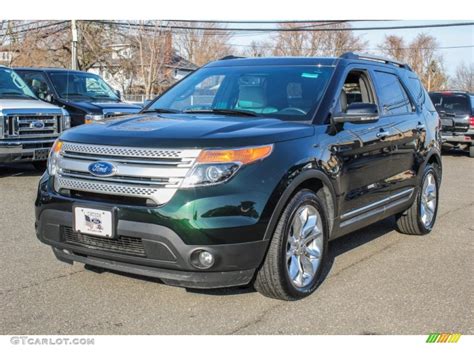 2013 Green Gem Metallic Ford Explorer XLT 4WD #89007579 Photo #4 ...