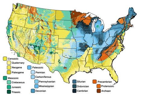 Geologic Maps of the United States — Earth@Home