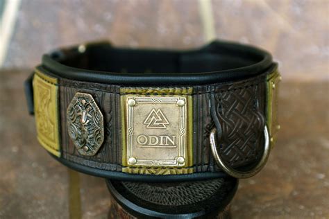 ODIN | Custom engraved big dog collar - Sauri Dog Collars