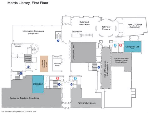 Floor Maps | Morris Library | SIU