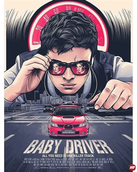 by Amien Juugo | Baby driver poster, Baby driver, Movie poster art